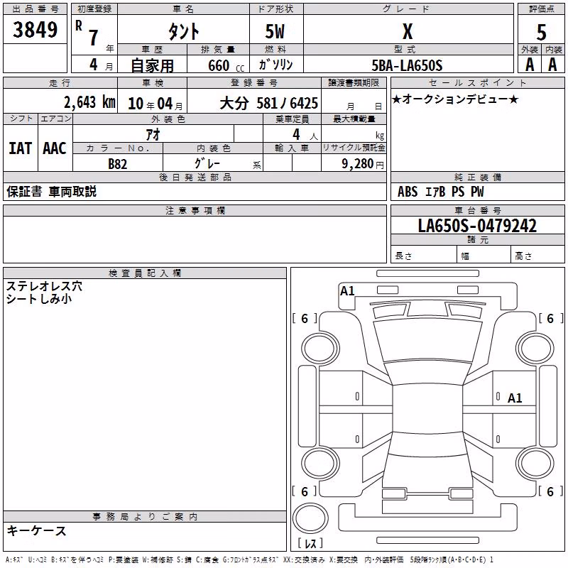 DAIHATSU TANTO