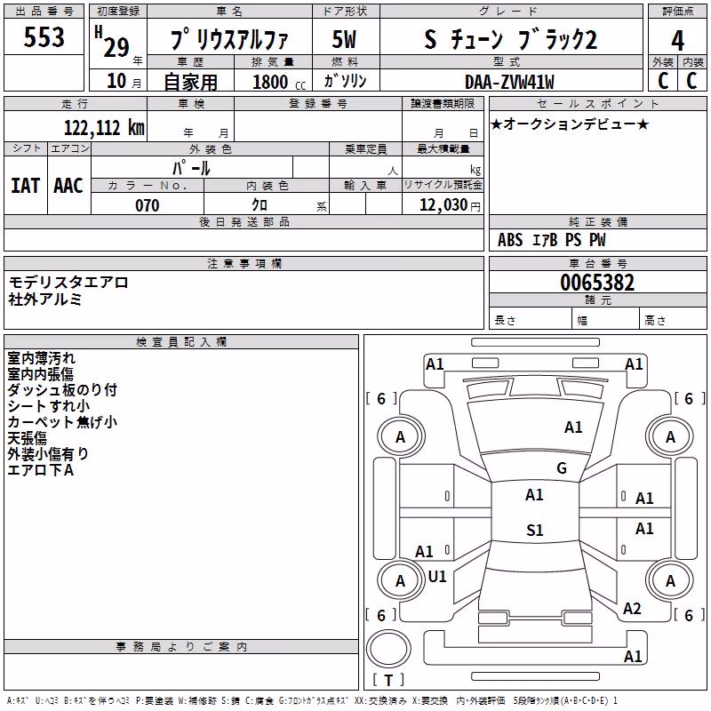 TOYOTA PRIUS ALPHA