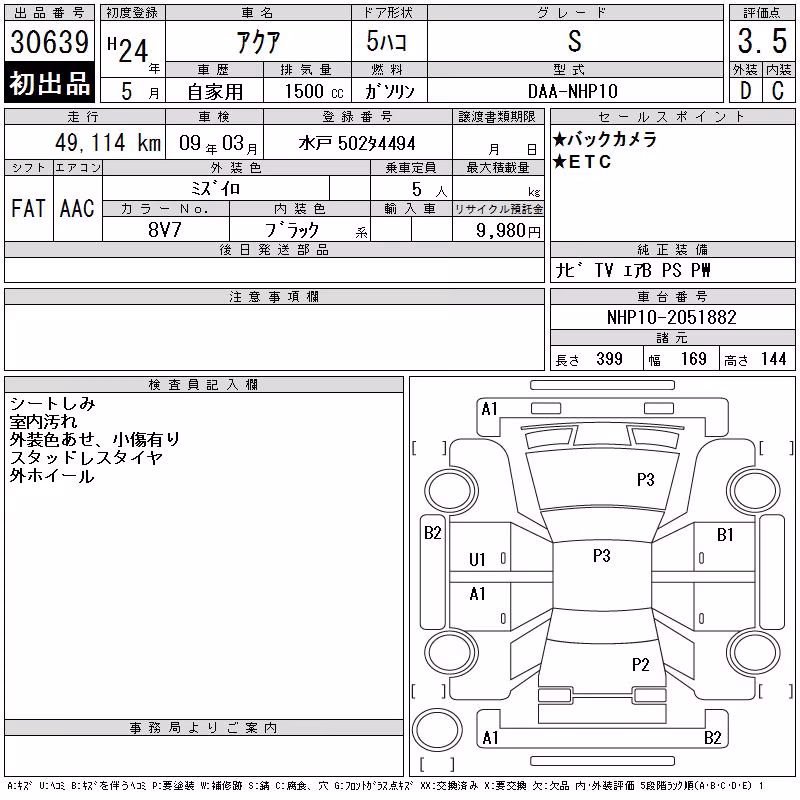 TOYOTA AQUA