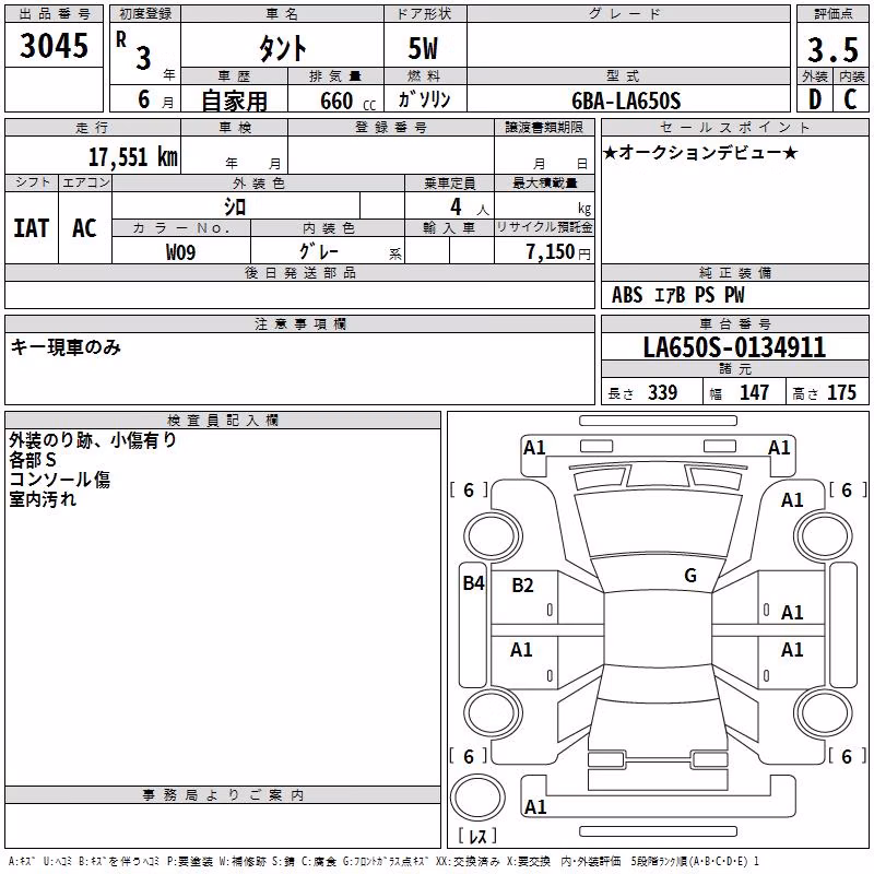 DAIHATSU TANTO