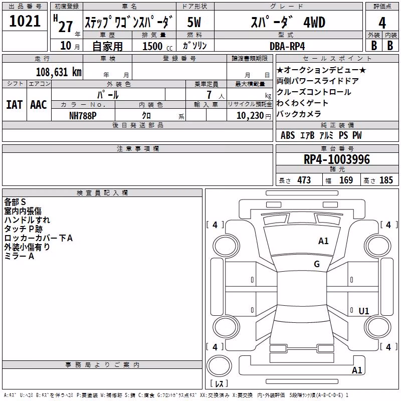 HONDA STEPWGN