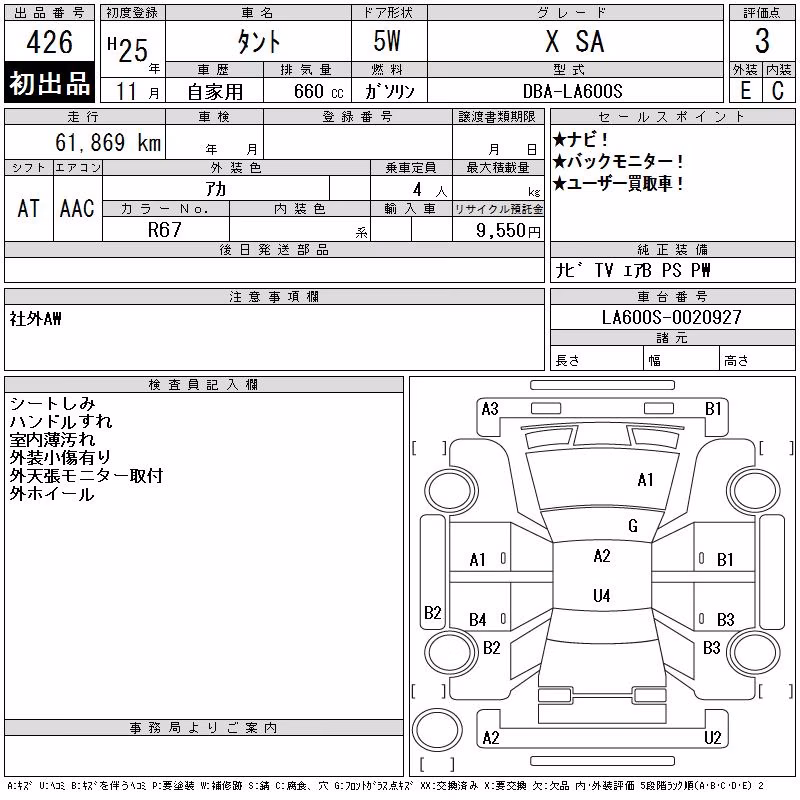 DAIHATSU TANTO
