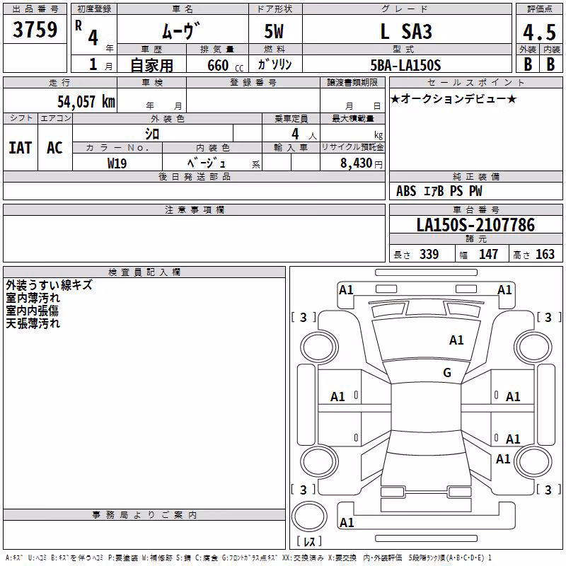 DAIHATSU MOVE