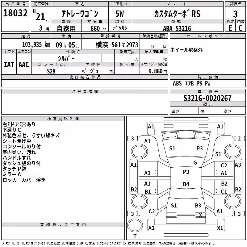 DAIHATSU ATRAI