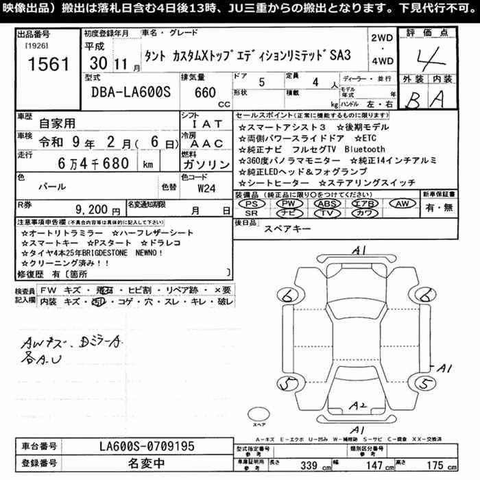 DAIHATSU TANTO