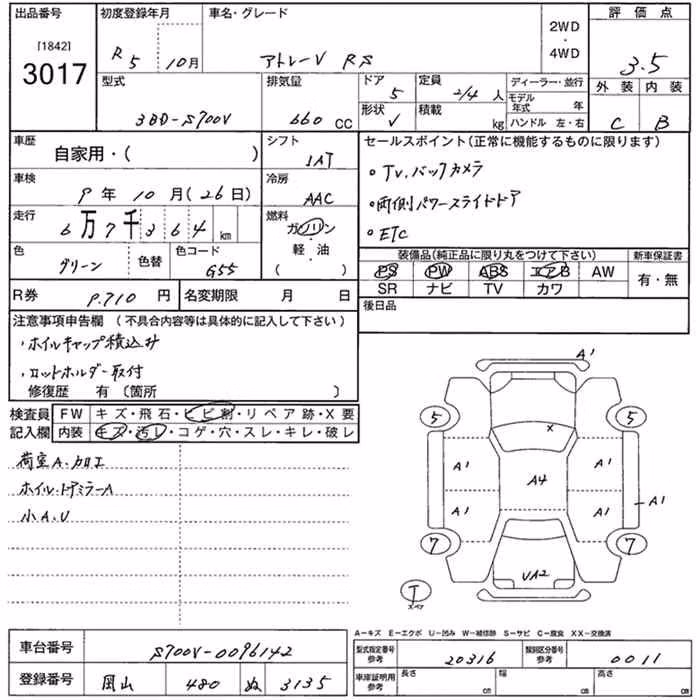 DAIHATSU ATRAI