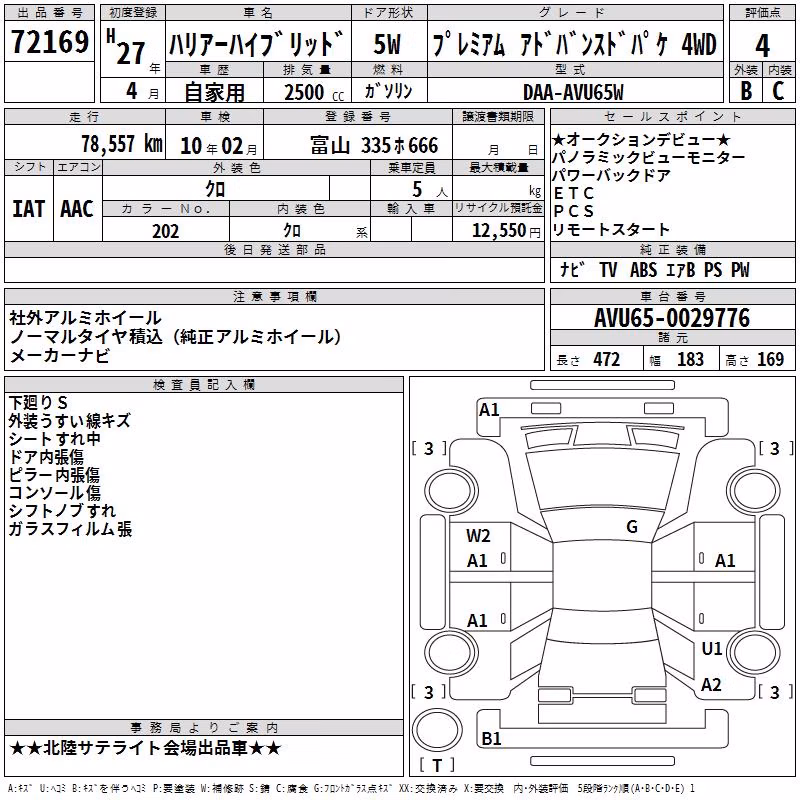 TOYOTA HARRIER