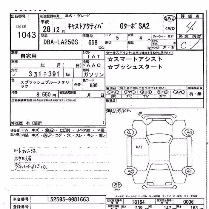 DAIHATSU CAST