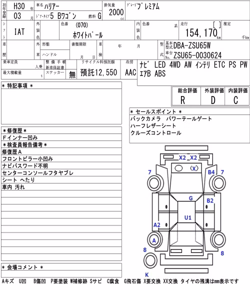 TOYOTA HARRIER