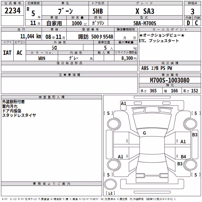 DAIHATSU BOON
