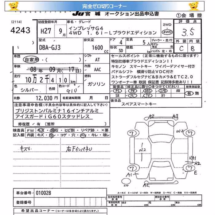 SUBARU IMPREZA