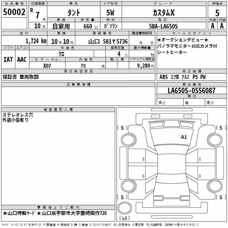 DAIHATSU TANTO