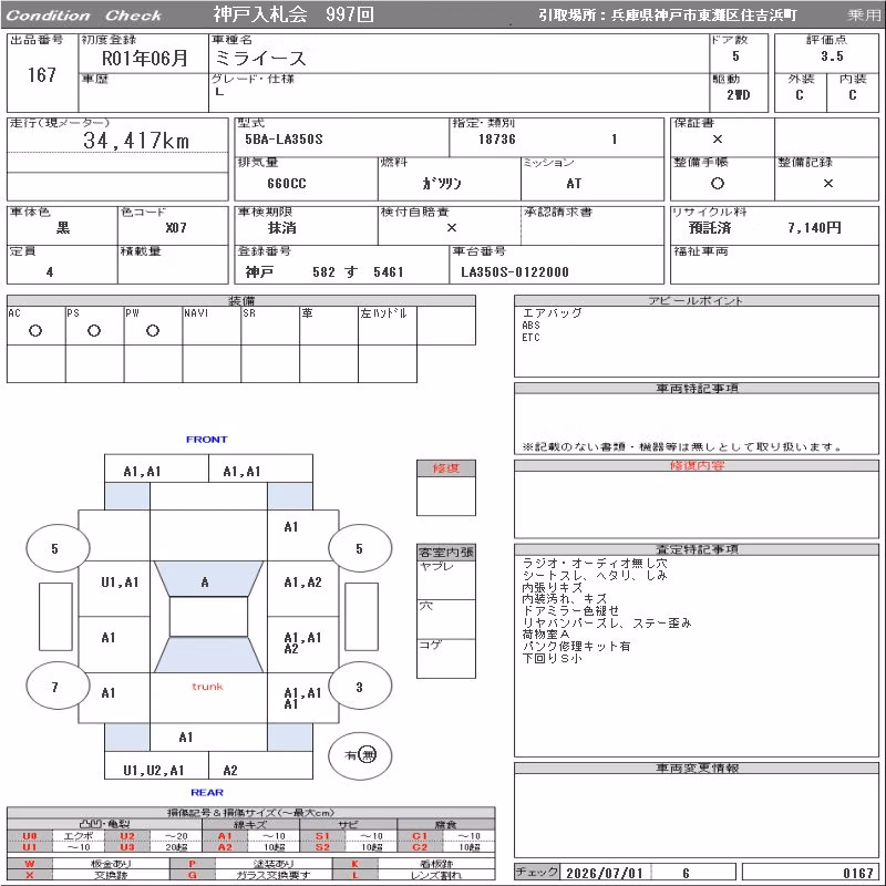 DAIHATSU MIRA E:S