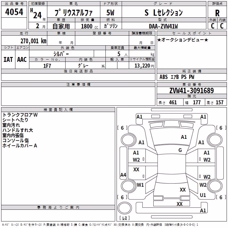 TOYOTA PRIUS ALPHA