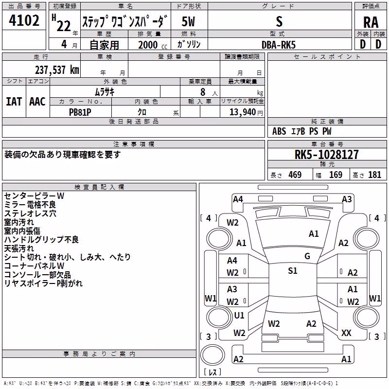 HONDA STEPWGN