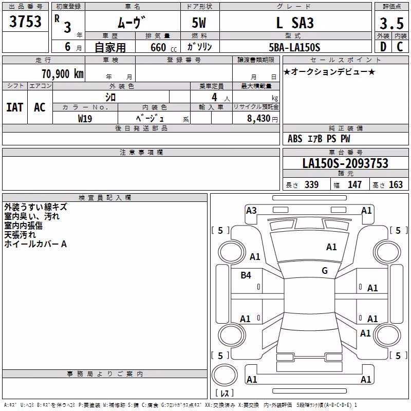 DAIHATSU MOVE