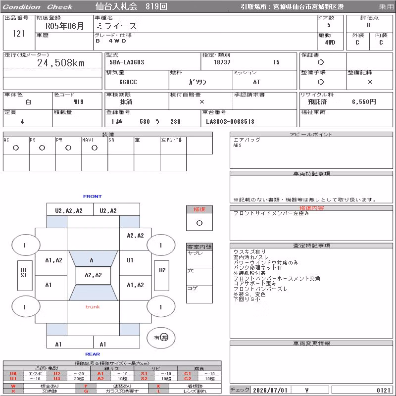 DAIHATSU MIRA E:S