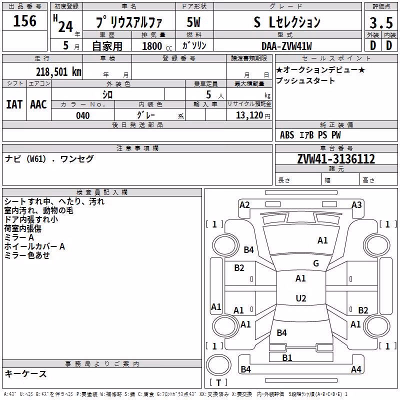 TOYOTA PRIUS ALPHA