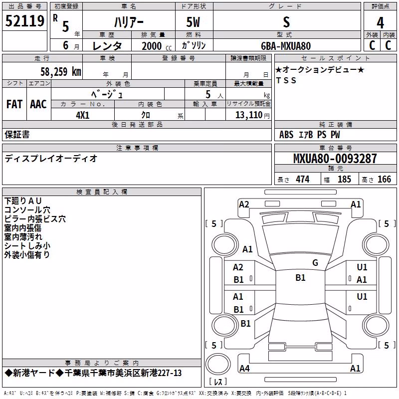 TOYOTA HARRIER