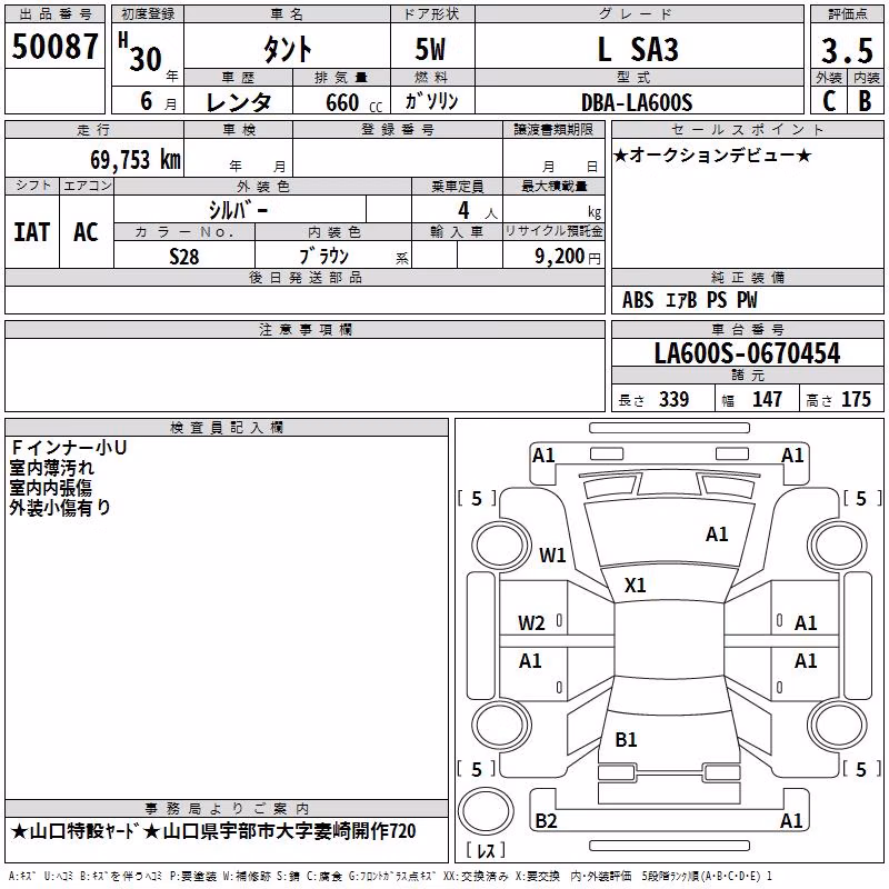 DAIHATSU TANTO