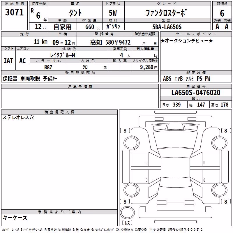 DAIHATSU TANTO