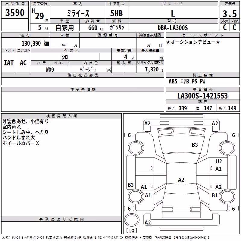 DAIHATSU MIRA E:S