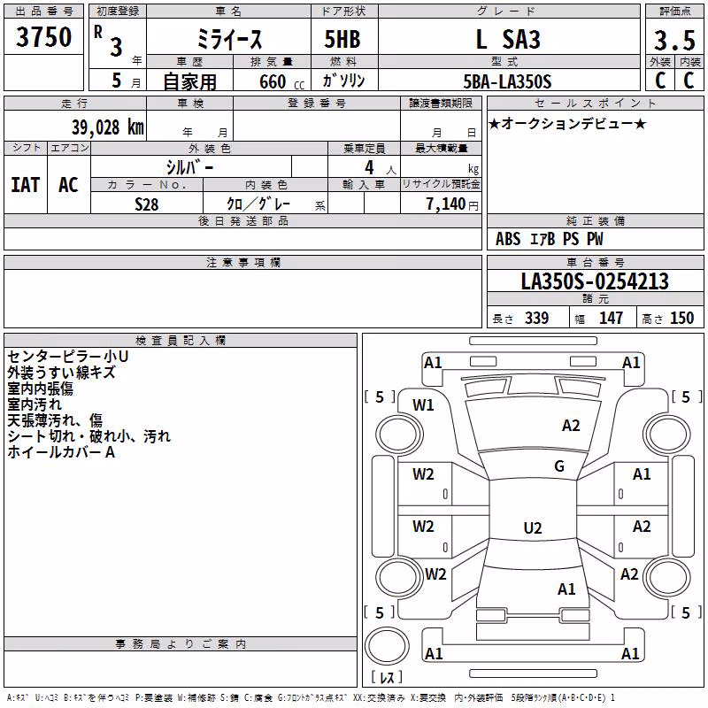 DAIHATSU MIRA E:S