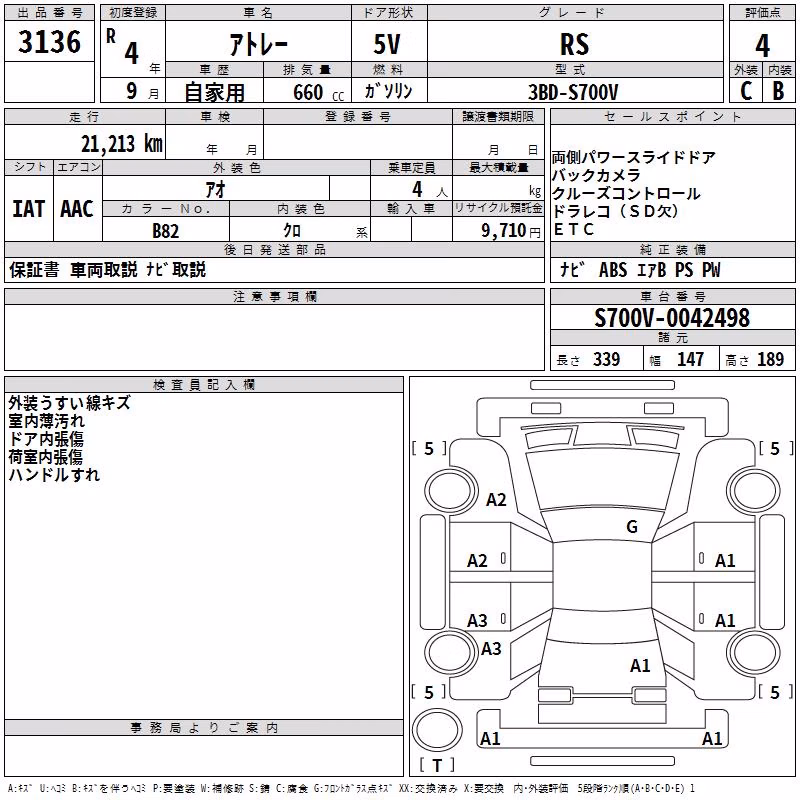 DAIHATSU ATRAI