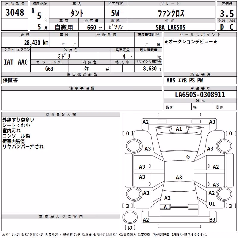 DAIHATSU TANTO