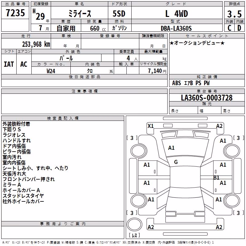 DAIHATSU MIRA E:S