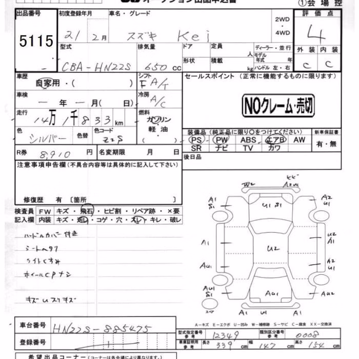 SUZUKI KEI