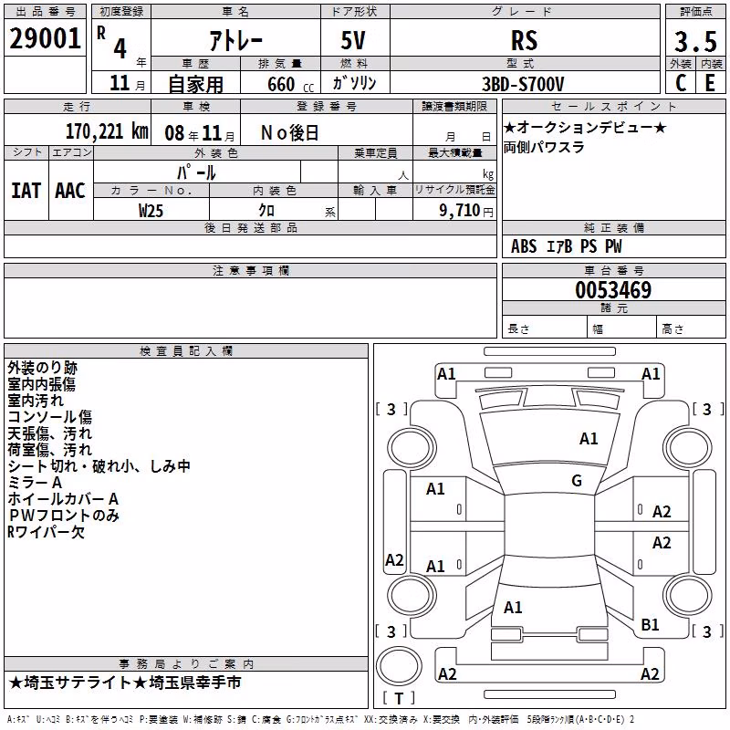 DAIHATSU ATRAI