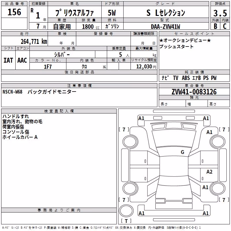 TOYOTA PRIUS ALPHA