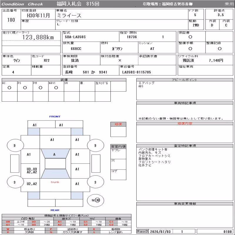 DAIHATSU MIRA E:S