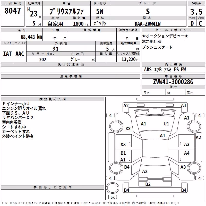 TOYOTA PRIUS ALPHA