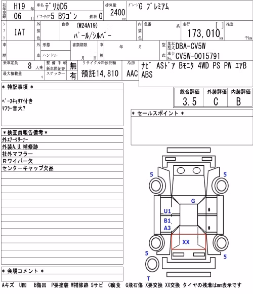 MITSUBISHI DELICA D:5