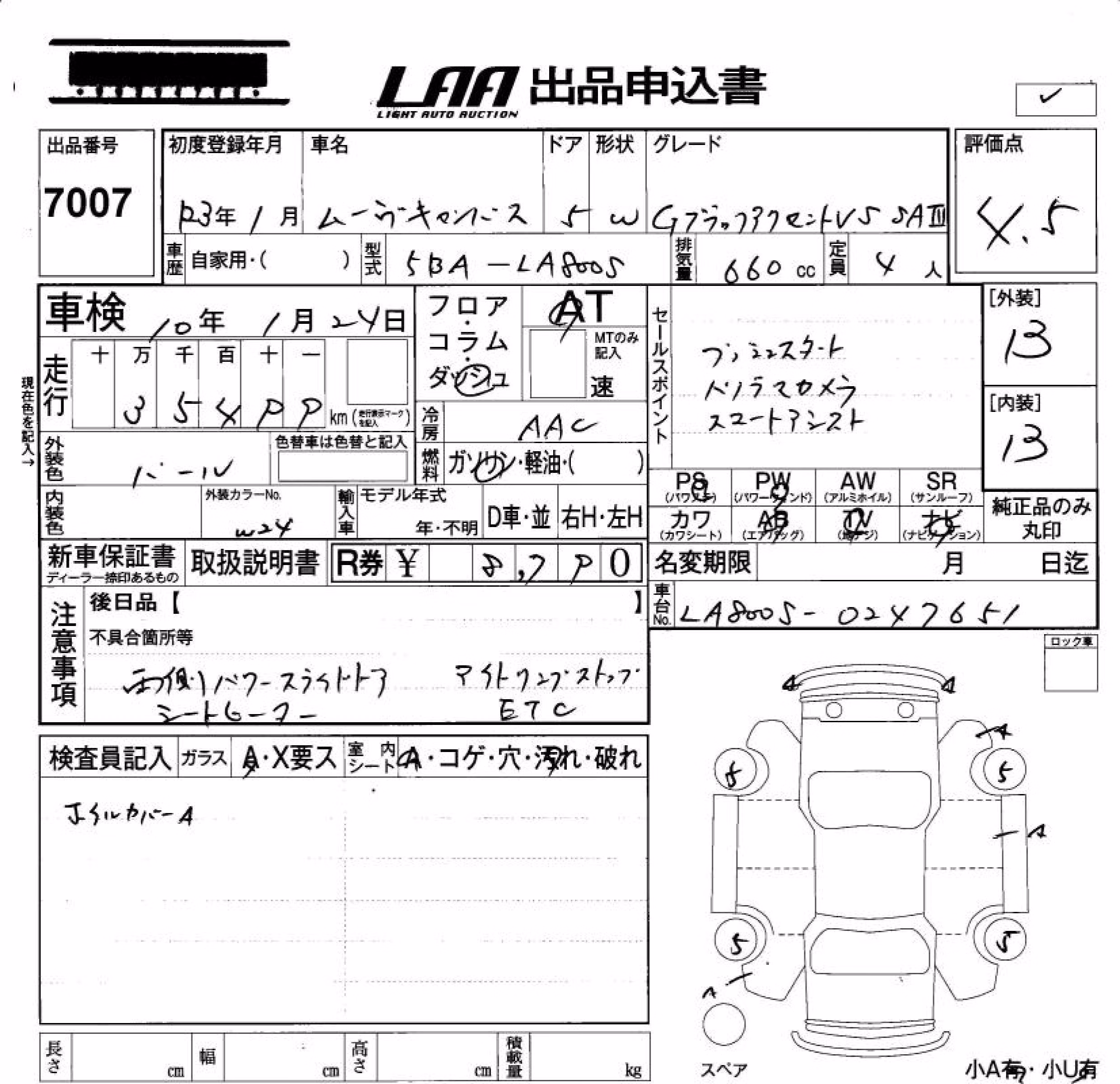 DAIHATSU MOVE CANBUS