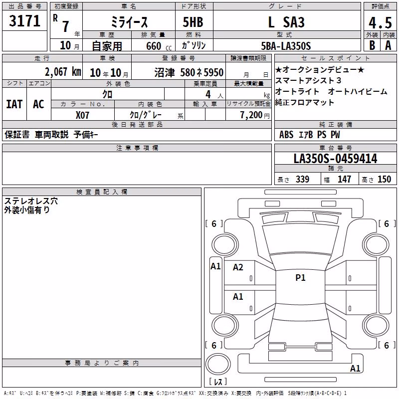DAIHATSU MIRA E:S
