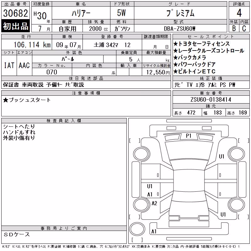 TOYOTA HARRIER