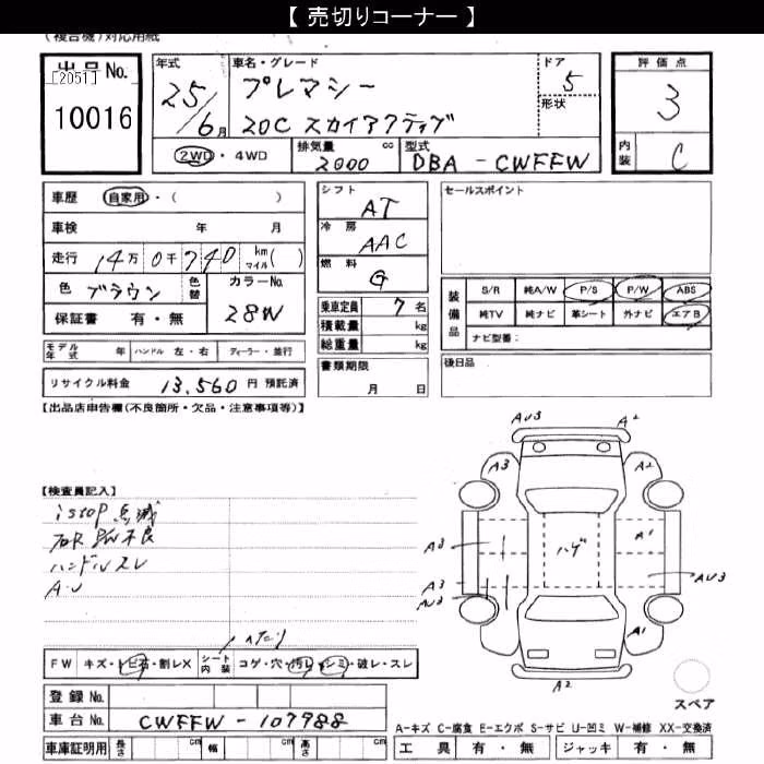 MAZDA PREMACY