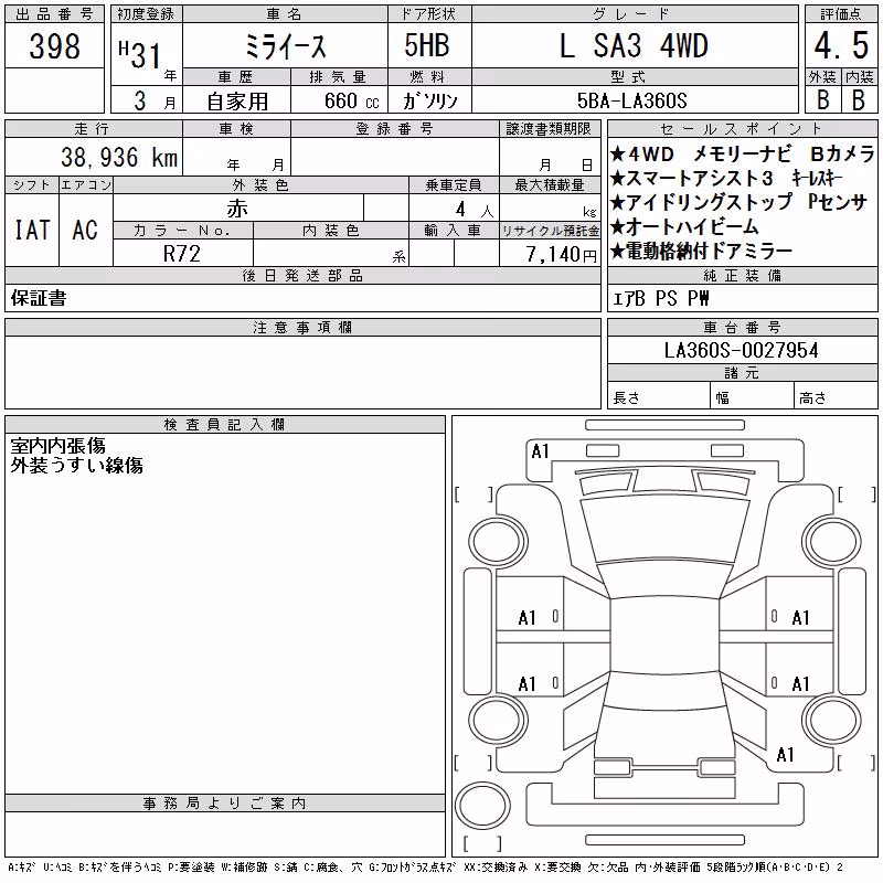 DAIHATSU MIRA E:S