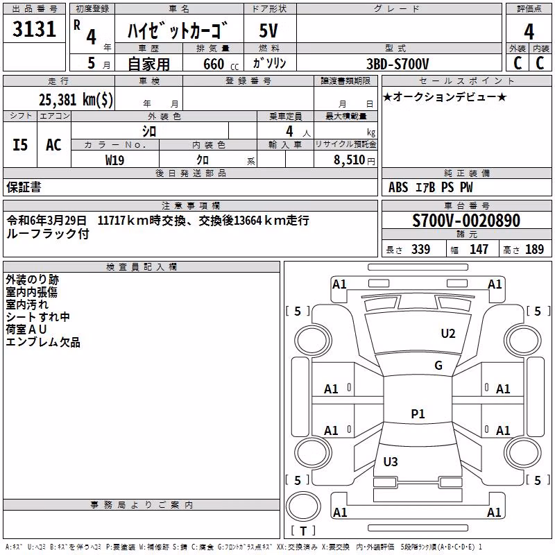 DAIHATSU ATRAI