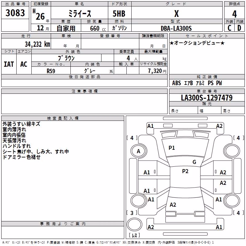 DAIHATSU MIRA E:S