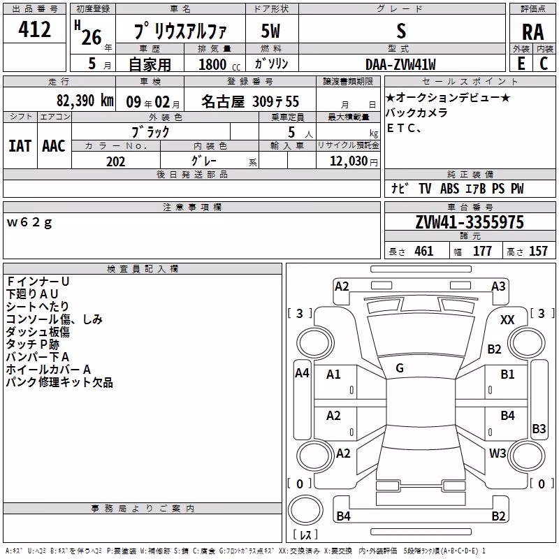 TOYOTA PRIUS ALPHA