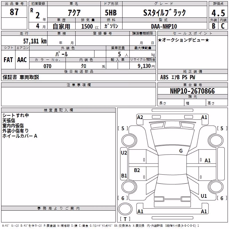 TOYOTA AQUA