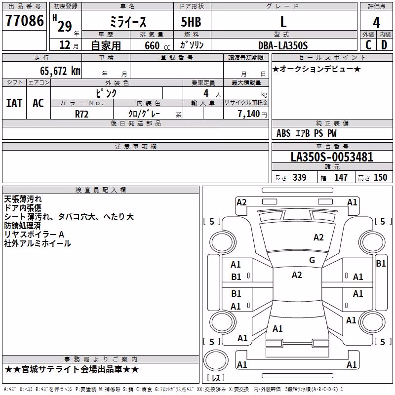 DAIHATSU MIRA E:S