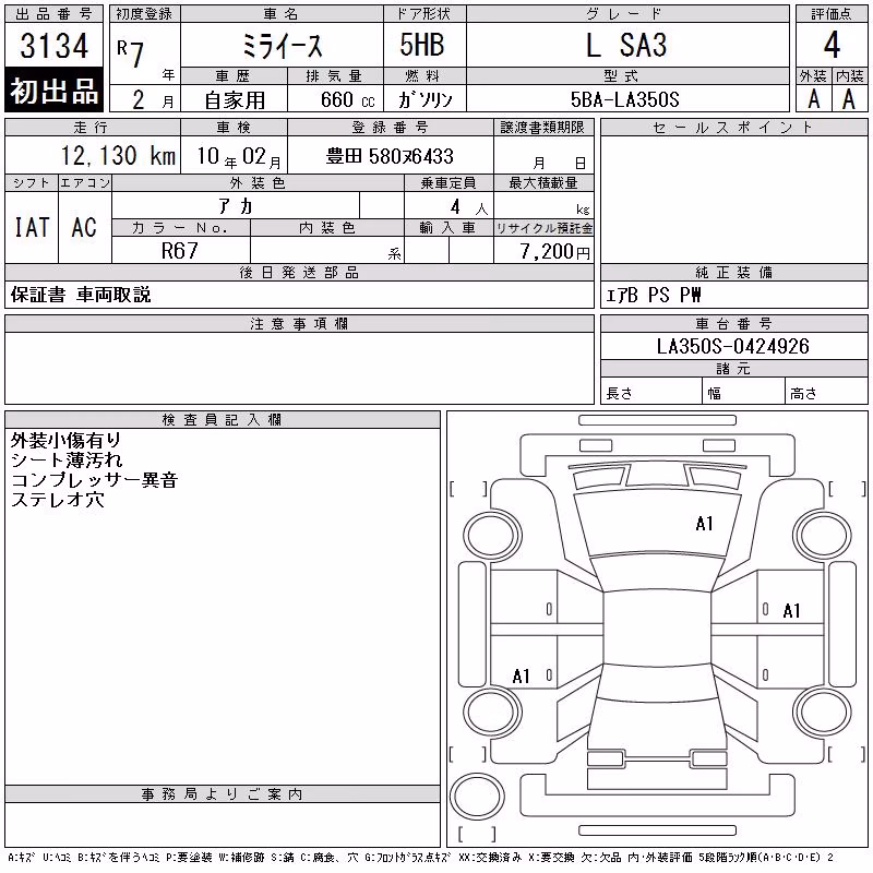 DAIHATSU MIRA E:S
