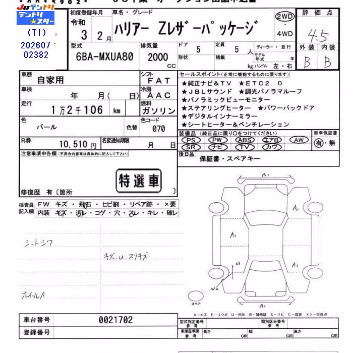 TOYOTA HARRIER
