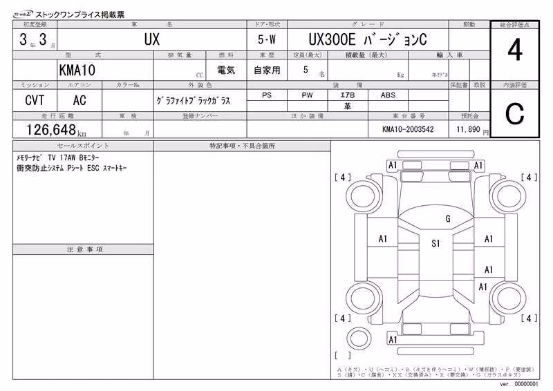 LEXUS UX300E