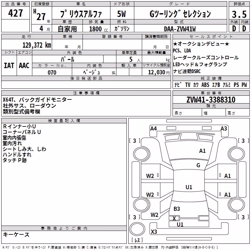 TOYOTA PRIUS ALPHA